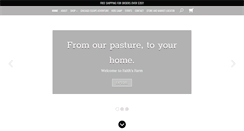 Desktop Screenshot of faithsfarm.com
